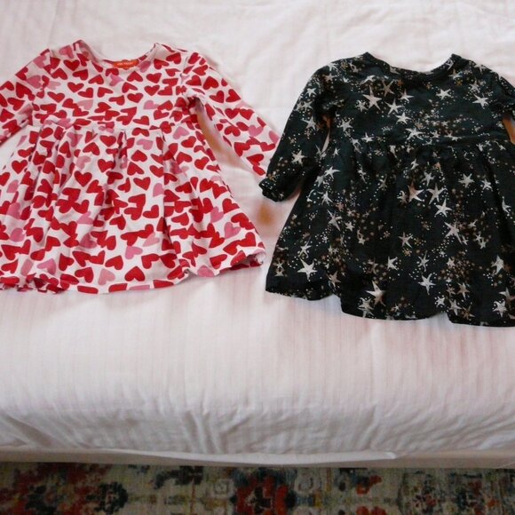 Two Girls Size 2 Dresses - Picture 1 of 10